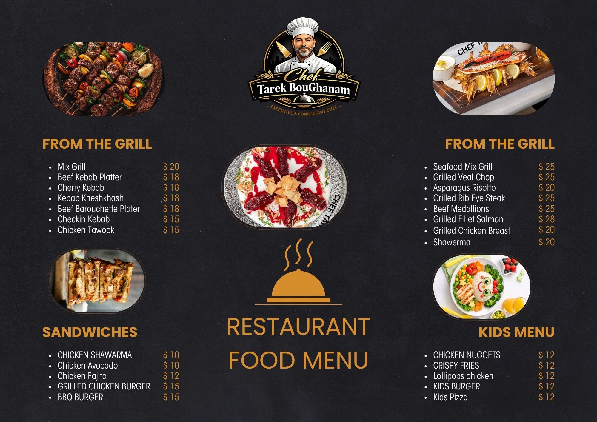 Menu Development & Engineering